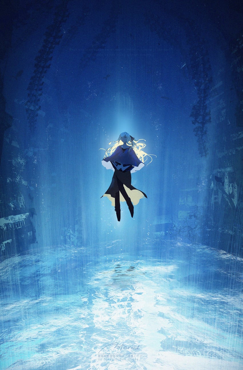 原创、Cornea (Asteroid Ill) 1名女孩 作者名 黑色蝴蝶结 黑色连衣裙 黑裤子