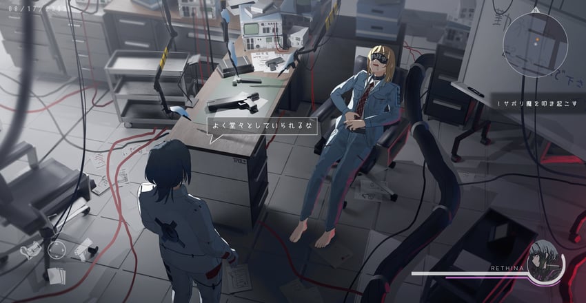 原创、瑞希娜 (Asteroid Ill) 2名女孩 古董枪械 赤脚 腰带 腰带扣