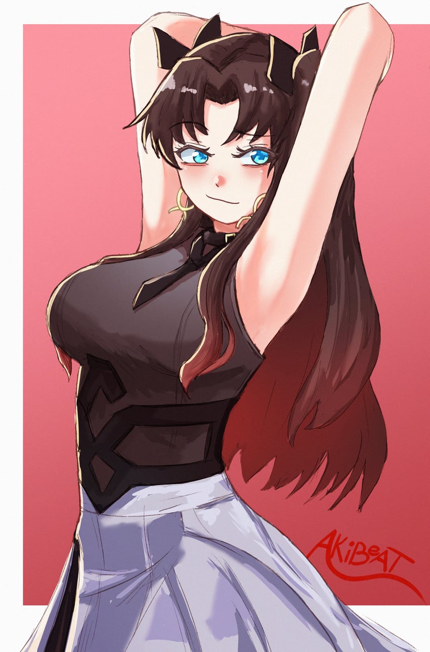 Fate/stay night、Fate系列、崩坏：星穹铁道 1名女孩 腋下 举起双手 作者名 黑衬衫