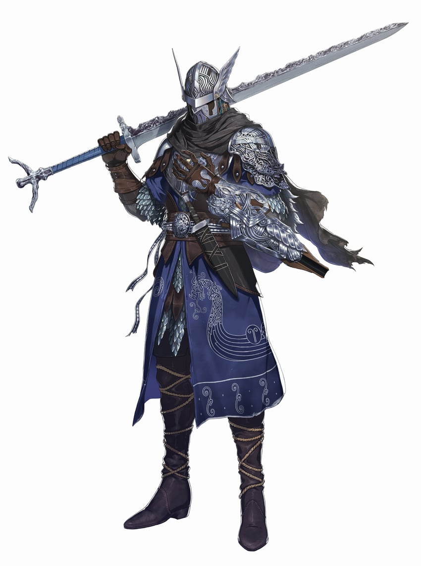 艾尔登法环、艾尔登法环：暗夜统治、怀尔德 (艾尔登法环) 1名男孩 手臂炮 手臂装载武器 铠甲 腰带扣