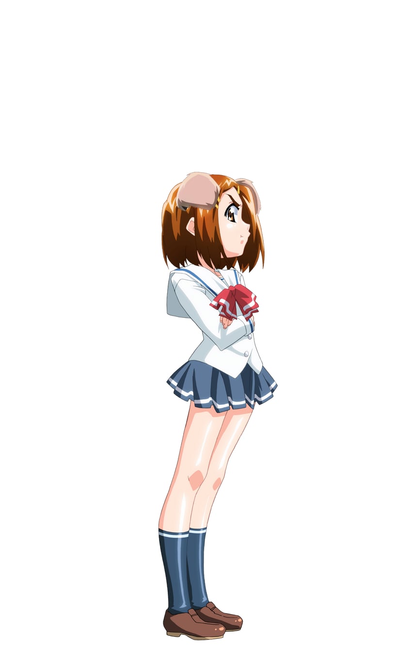 魔法玉、樱木千纱 1名女孩 :t 青筋 兽耳 蓝裙子