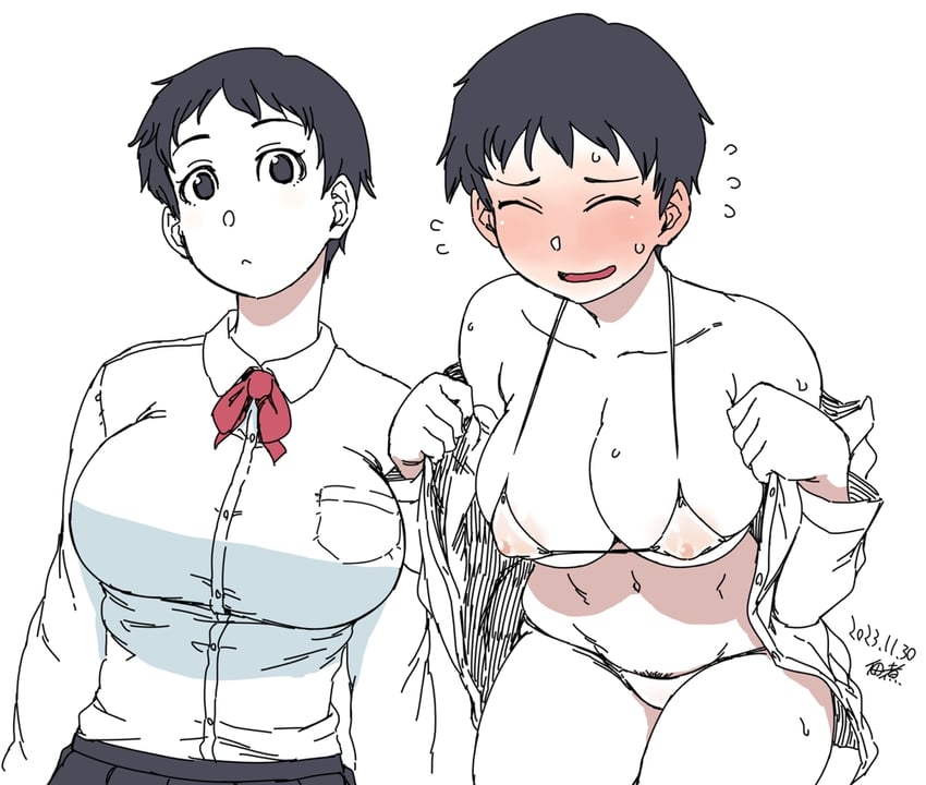 原创 1名女孩 露乳晕 露肩 比基尼 黑发