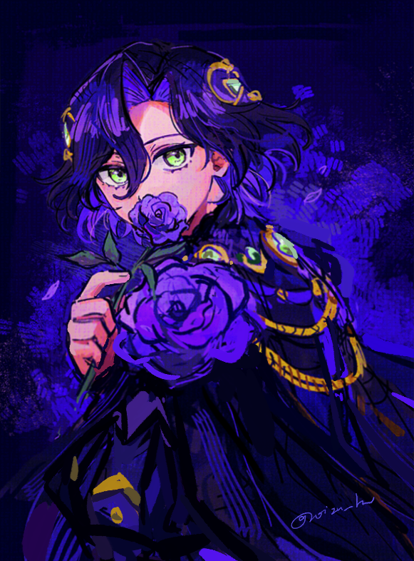 Fate/Grand Order、Fate系列、约翰·拉克兰 (Fate) 1名男孩 铠甲 黑发 斗篷 挂耳染