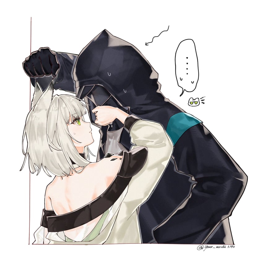 明日方舟、博士 (明日方舟)、凯尔希 (明日方舟) ... 1名女孩 1个其他角色 性别不明 兽耳