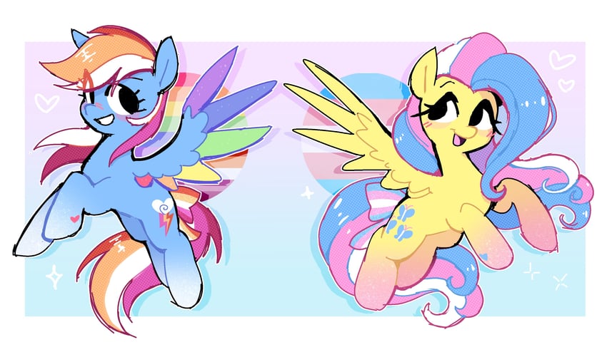 彩虹小马、彩虹小马：友情就是魔法、柔柔 (小马宝莉) :D 异色瞳 异色发 动物 动物焦点