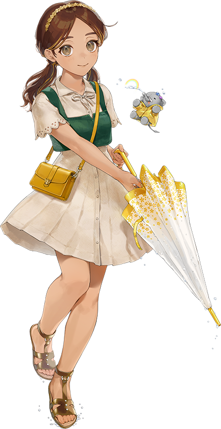舰队Collection、吞武里 (舰队Collection)、thonburi (rainy season) (kancolle) 1名女孩 包 闭嘴 深色皮肤女性 黑肉