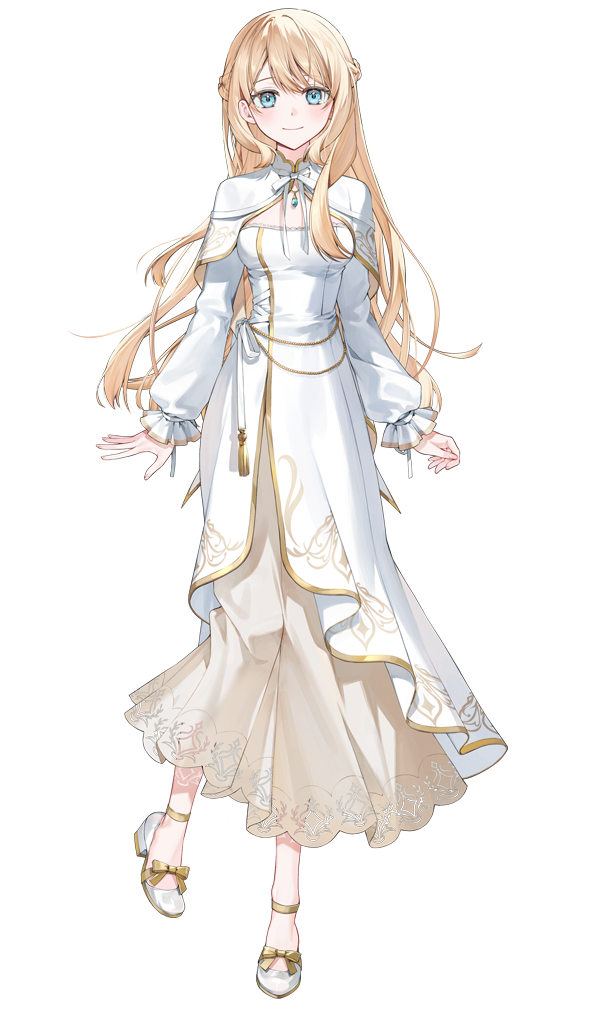the goddess of tears ~restoration~、philia kartner 1名女孩 金发 蓝眼 蝴蝶结 辫子