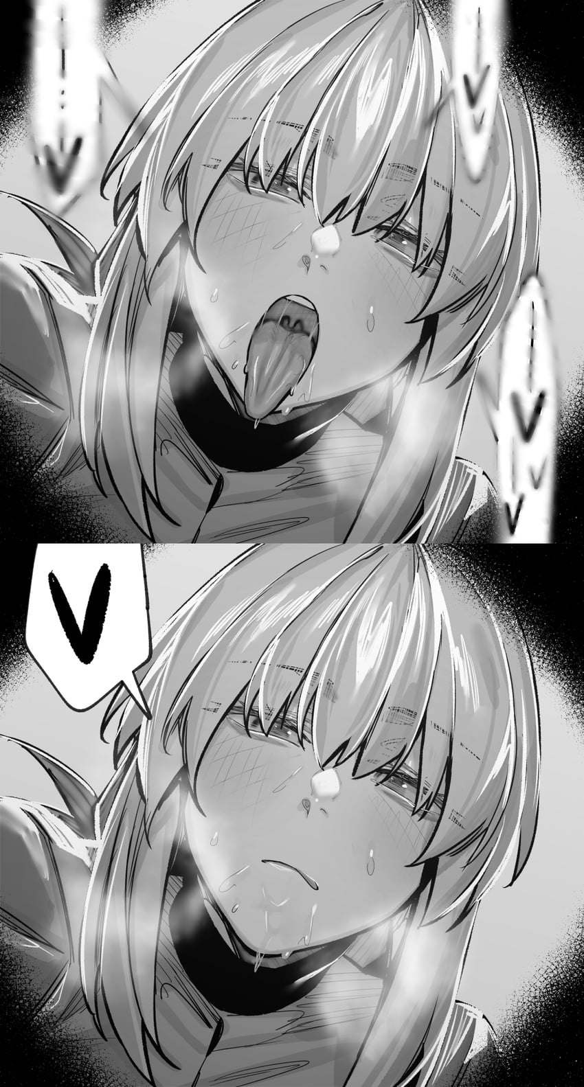Fate/Grand Order、Fate系列、南丁格尔 (Fate) 1名女孩 :p 脸红 闭嘴 灰度