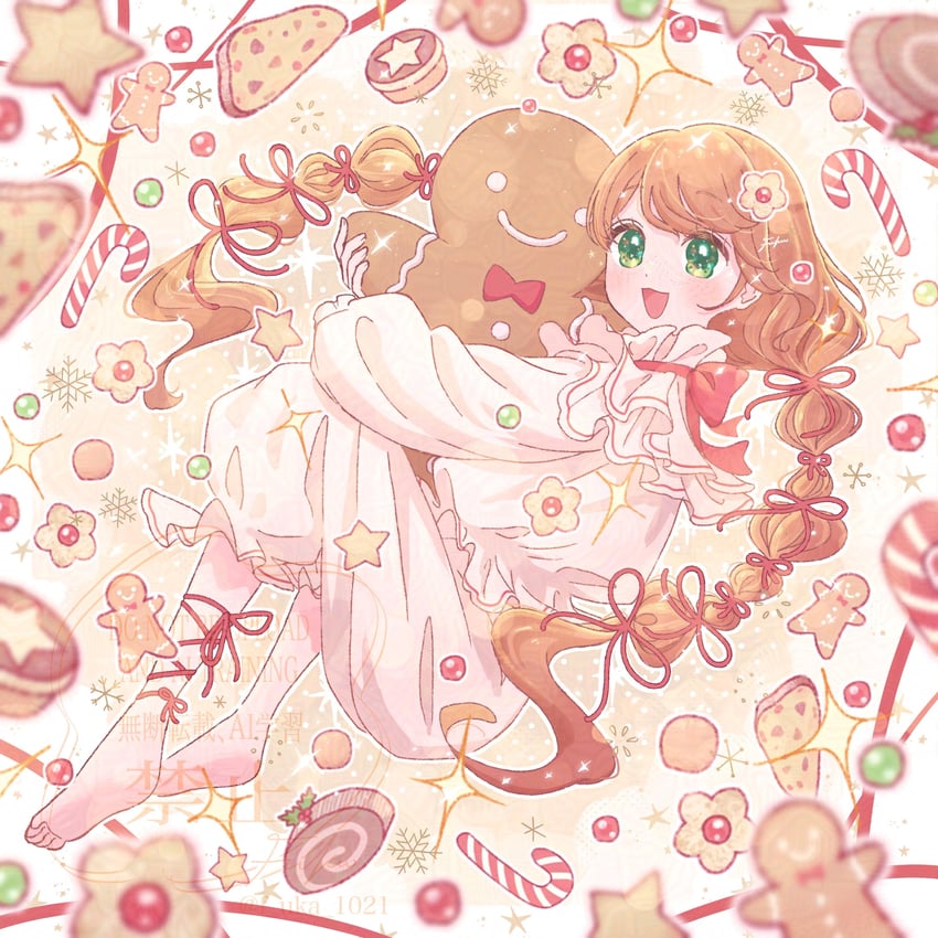 原创 1名女孩 :D 作者名 赤脚 模糊