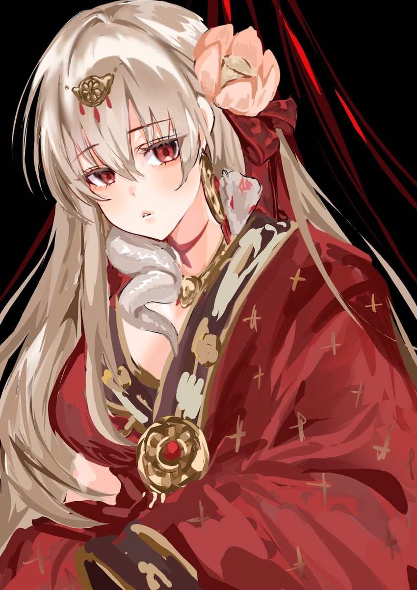 Fate/Grand Order、Fate系列、杜尔迦 (Fate) 1名女孩 亚洲印度服饰 不对称袖子 身体纹路 乳房
