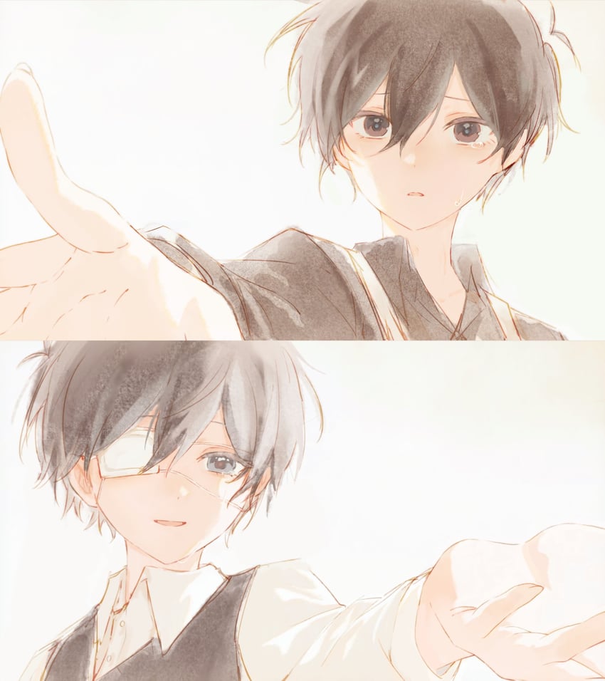 OMORI、Omori (OMORI)、Sunny (OMORI) 2个男孩 替换服装 异色皮肤 平行宇宙 呆毛