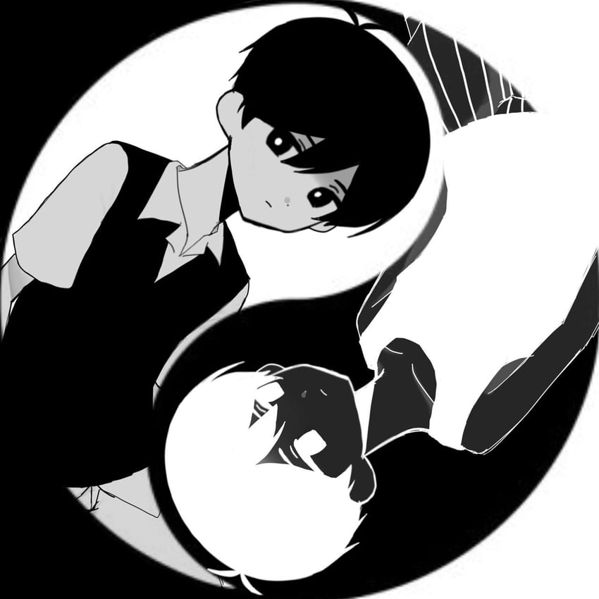 OMORI、Omori (OMORI)、Sunny (OMORI) 2个男孩 呆毛 亮瞳 闭嘴 锁骨