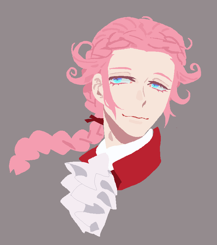 Classicaloid、莫扎特 (ClassicaLoid) 1名男孩 阿斯科特领巾 蓝眼 辫子 闭嘴