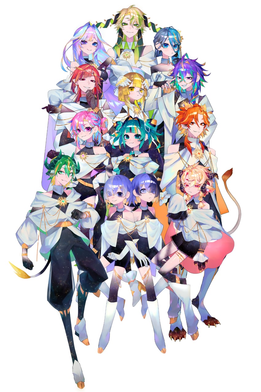 原创 另外3人 4个女孩 6个以上男孩 中性 水色瞳