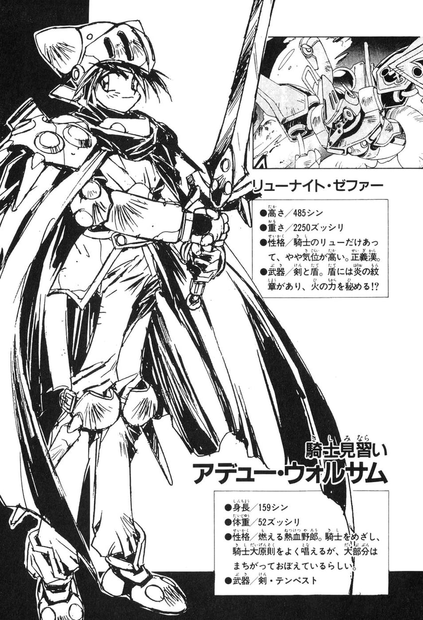 霸王大系龙骑士、亚迪·瓦萨姆、西风（魔动王） 1名男孩 铠甲 靴子 角色名称 角色简介