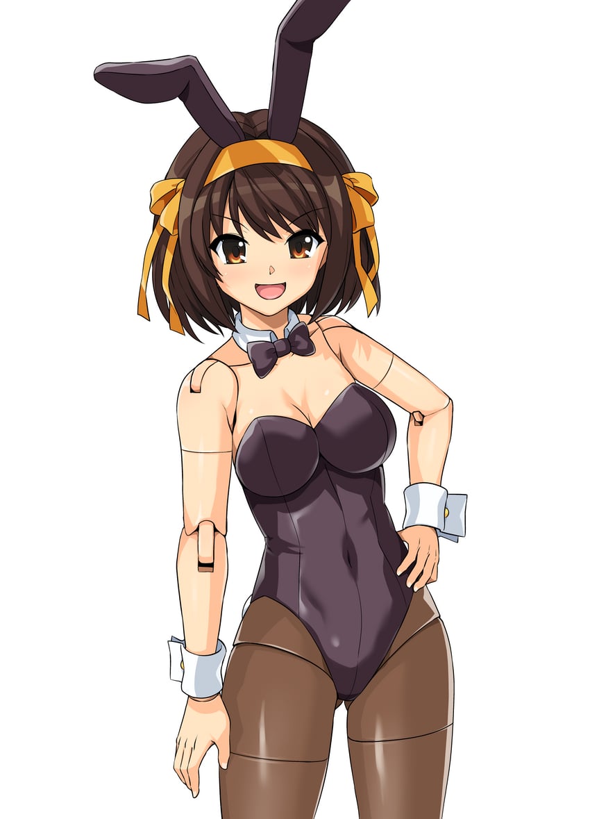凉宫春日的忧郁、凉宫春日 1名女孩 兽耳发箍 兽耳 蝴蝶结 蝶形领结