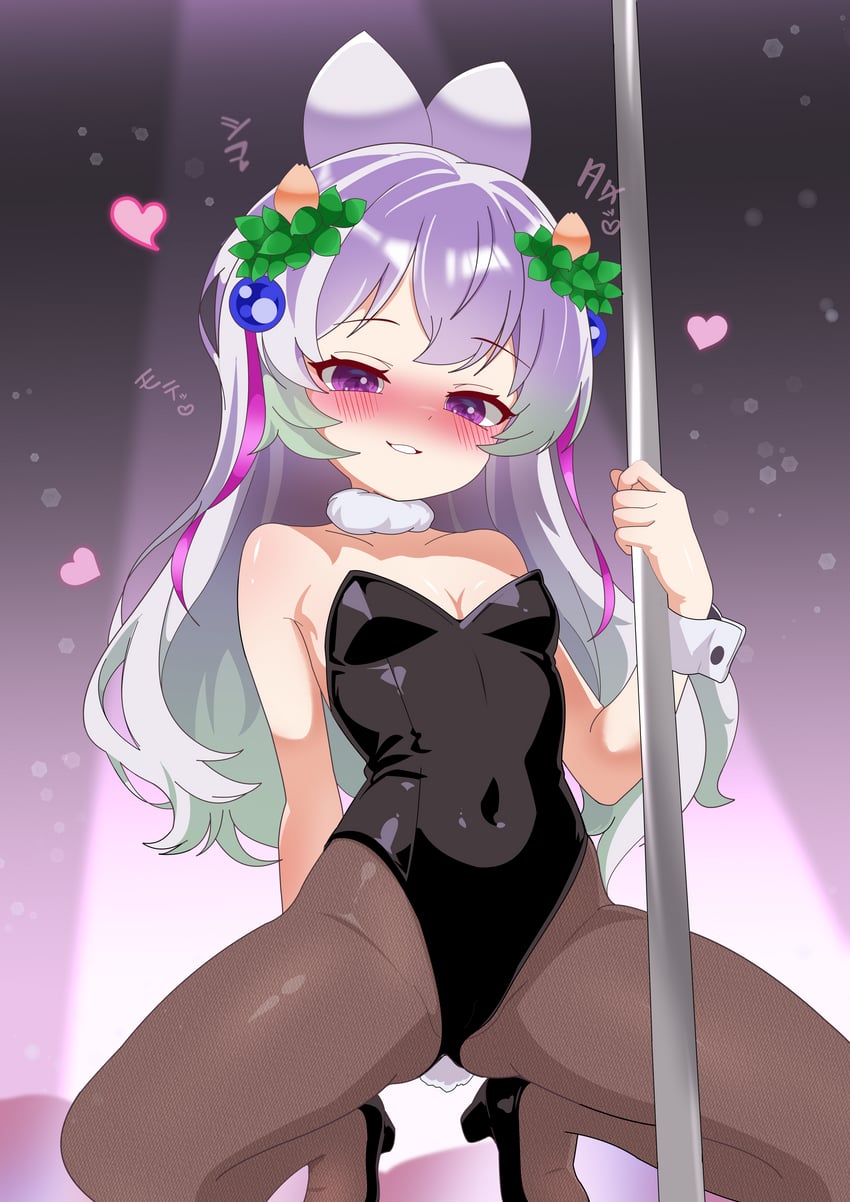 游戏王、虫惑魔·库拉莉亚 1名女孩 替换服装 黑色紧身连体衣 黑色连裤袜 黑鞋