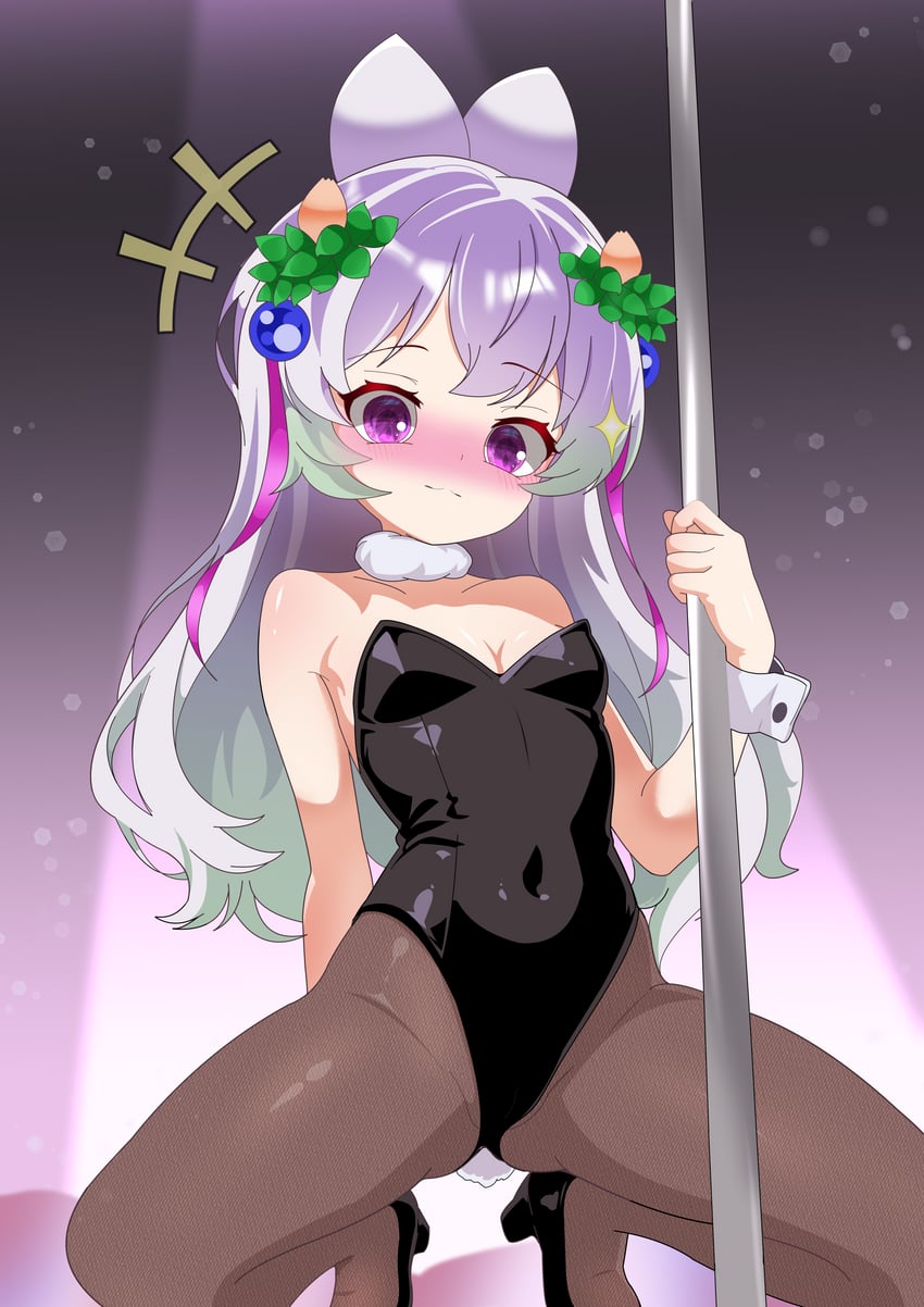 游戏王、虫惑魔·库拉莉亚 1名女孩 替换服装 黑色紧身连体衣 黑色连裤袜 黑鞋