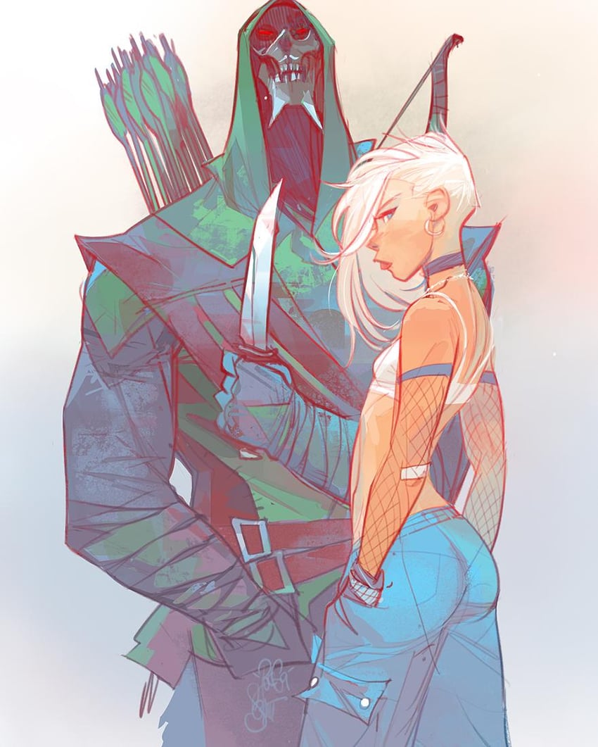 Absolute DC、绝对绿箭侠、DC漫画 1名男孩 1名女孩 腰带 金发 牛仔布