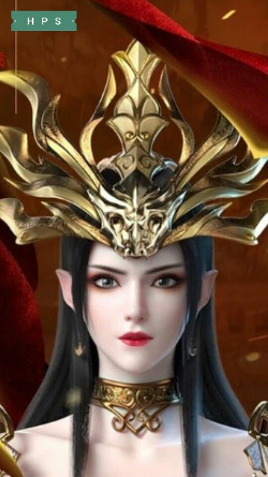 斗破苍穹、彩鳞 (斗破苍穹) 1名女孩 闭嘴 项圈 耳环 灰瞳