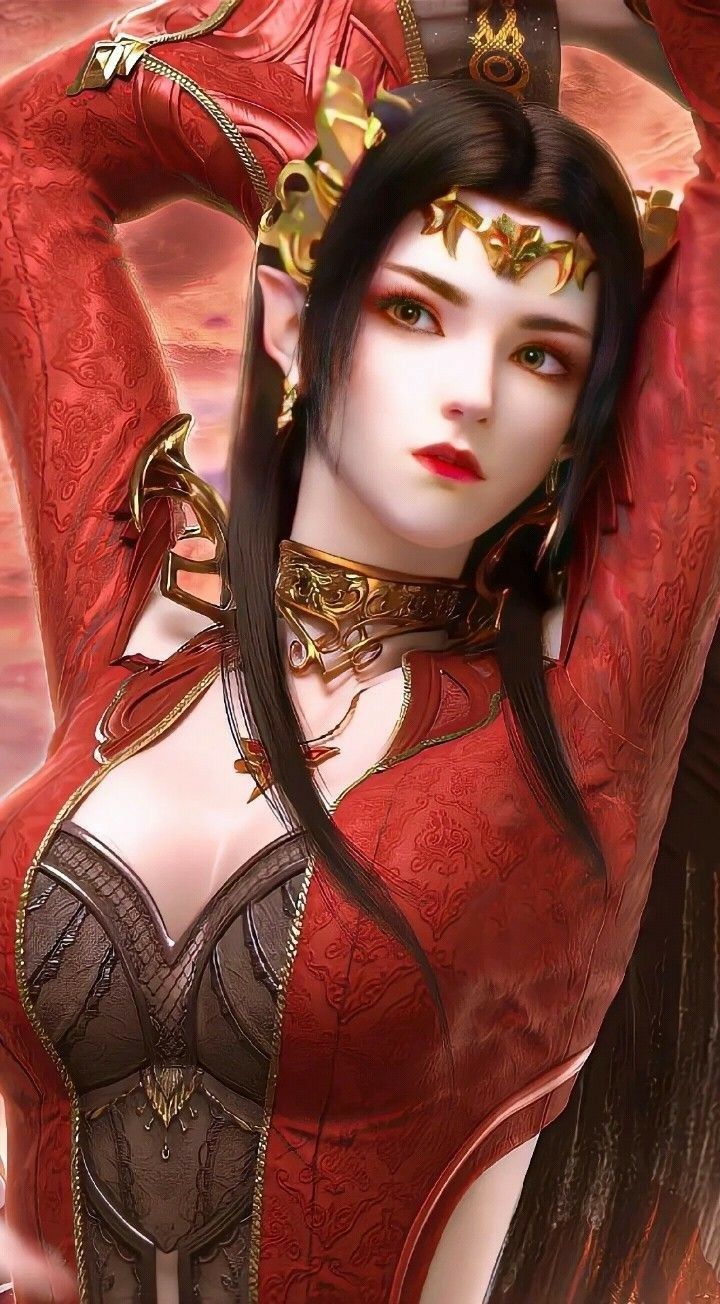 斗破苍穹、彩鳞 (斗破苍穹) 1名女孩 臂环 手链 闭嘴 项圈
