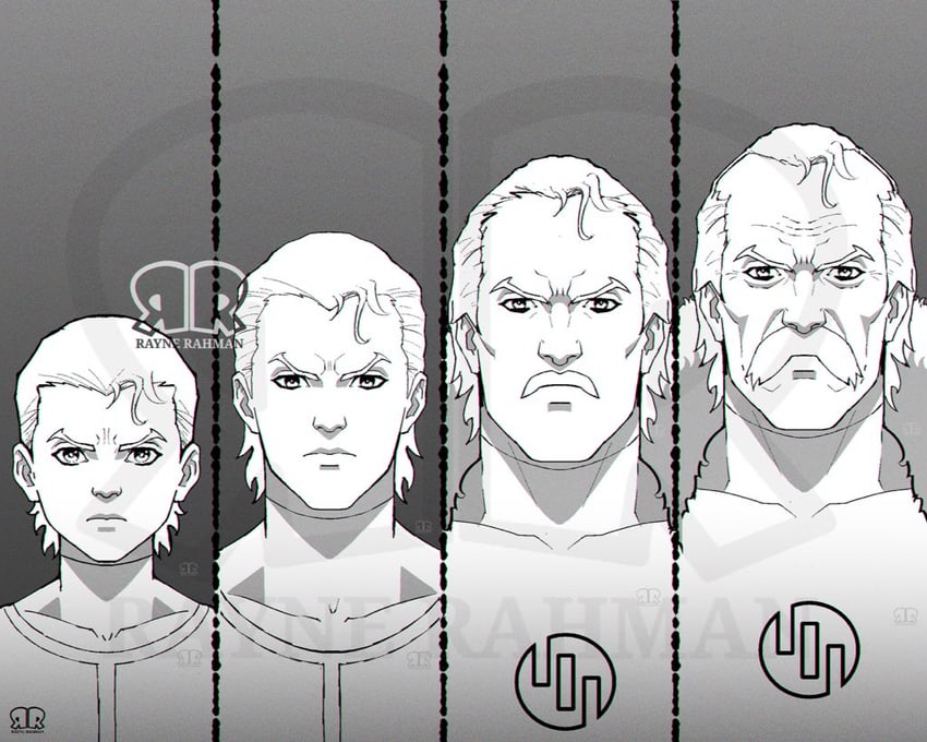 无敌少侠 (系列)、argall (invincible) 1名男孩 年龄增长 幼化 作者标志 作者名
