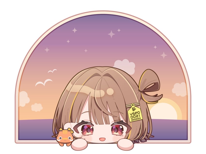 VSPO!、仙堂夕阳 1名女孩 :D 赤牛 球状手 金色挑染