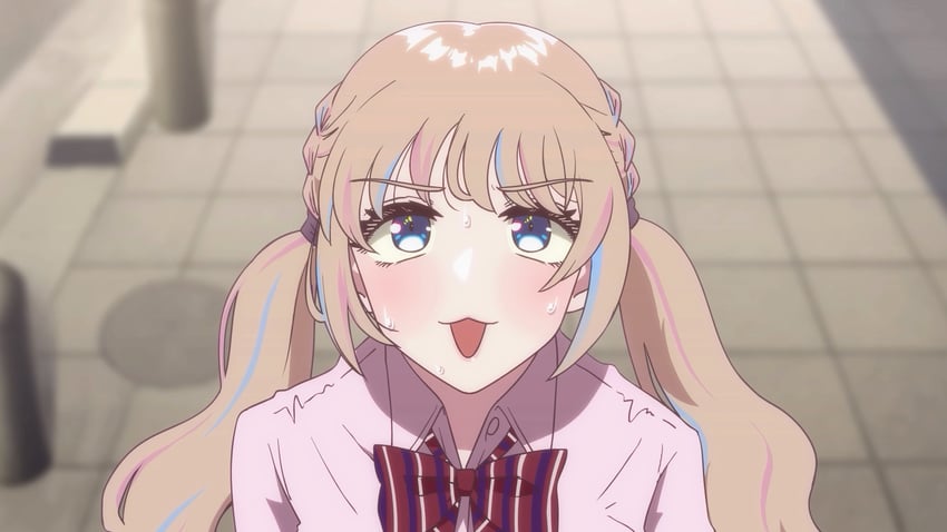原创 1名女孩 :D 金发 蓝眼 蓝发