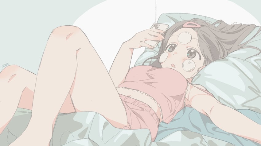 原创 1名女孩 腋下 乳房 棕眼睛 棕发