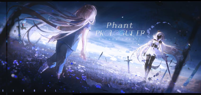 原创 2名女孩 露肩 黑肤 金发 蓝色裤子