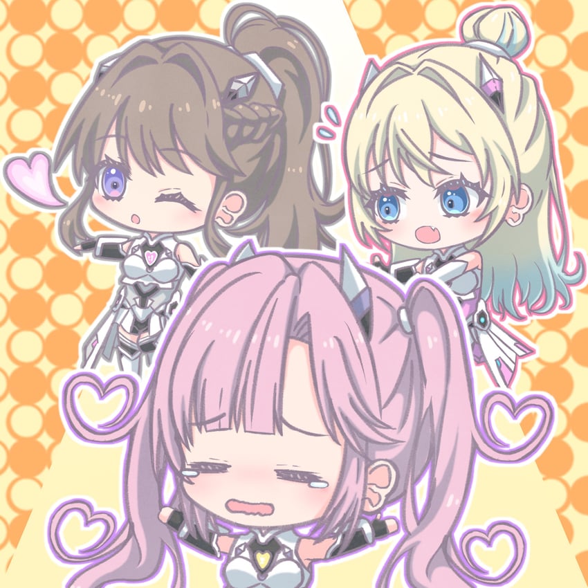 Fanfare!!! (Love Live!)、Love Live!、Love Live! 莲之空女学院学园偶像部 3人女子 第六次现场之梦 ~花绽花园派对~ 无语 金发 飞吻