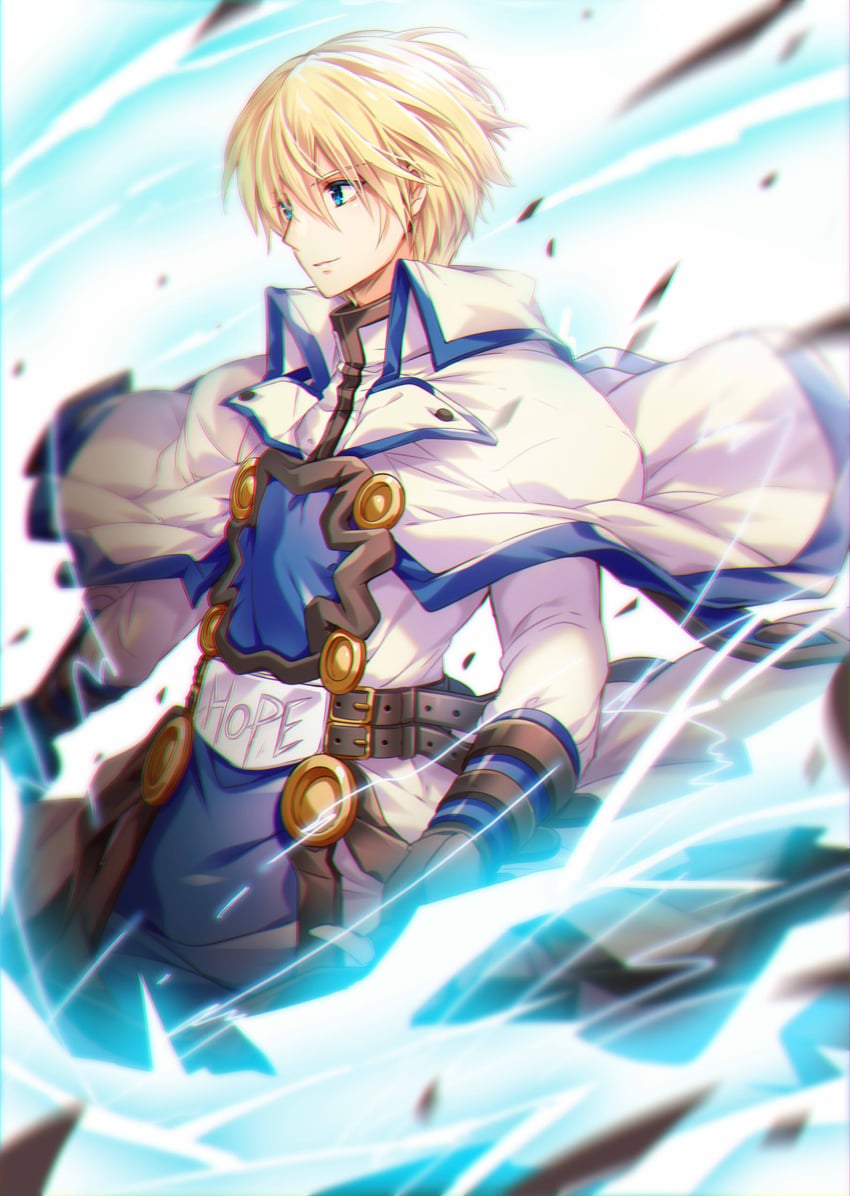 罪恶装备、凯·奇斯克 1名男孩 护臂 腰带 腰带扣 黑色皮带