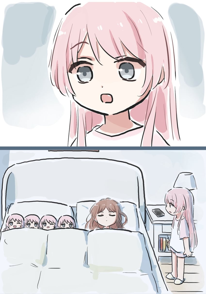 BanG Dream!、Bang Dream! It's MyGO!!!!!、千早爱音 2名女孩 兽耳 角色人偶 漫画 人偶