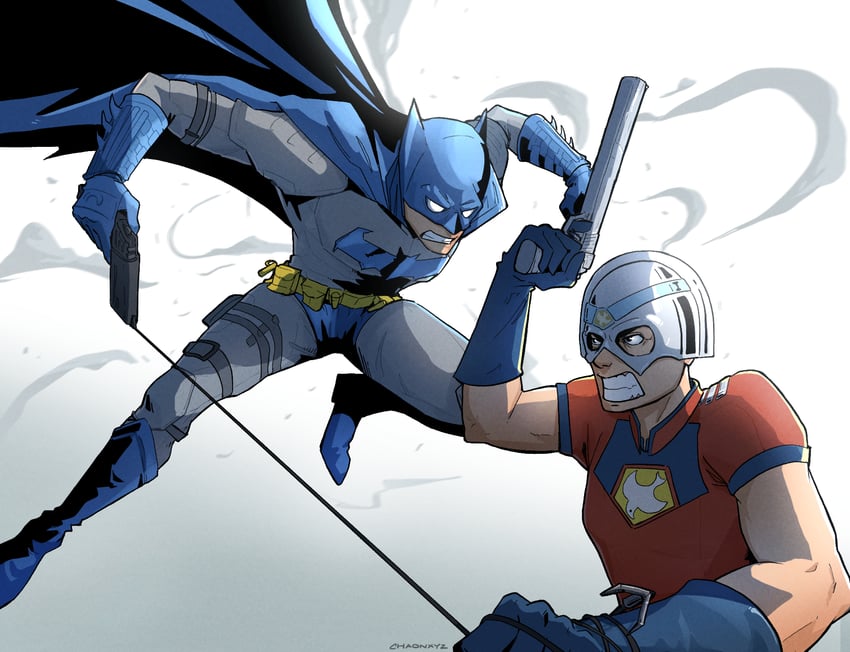 蝙蝠侠系列、DC漫画、新蝙蝠侠 (2022) 举手 batsuit 腰带 斗篷 漫画