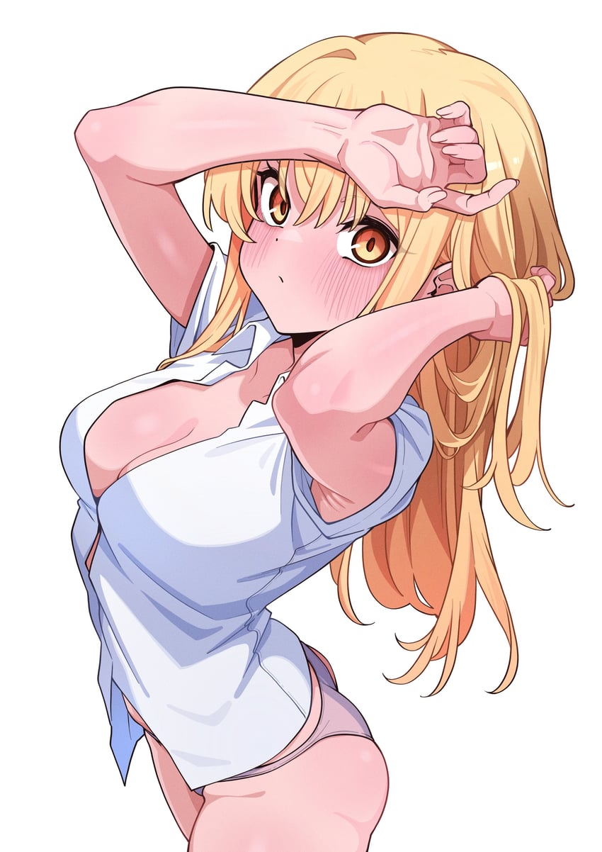 原创 1名女孩 金发 乳房 乳沟 牛仔镜头