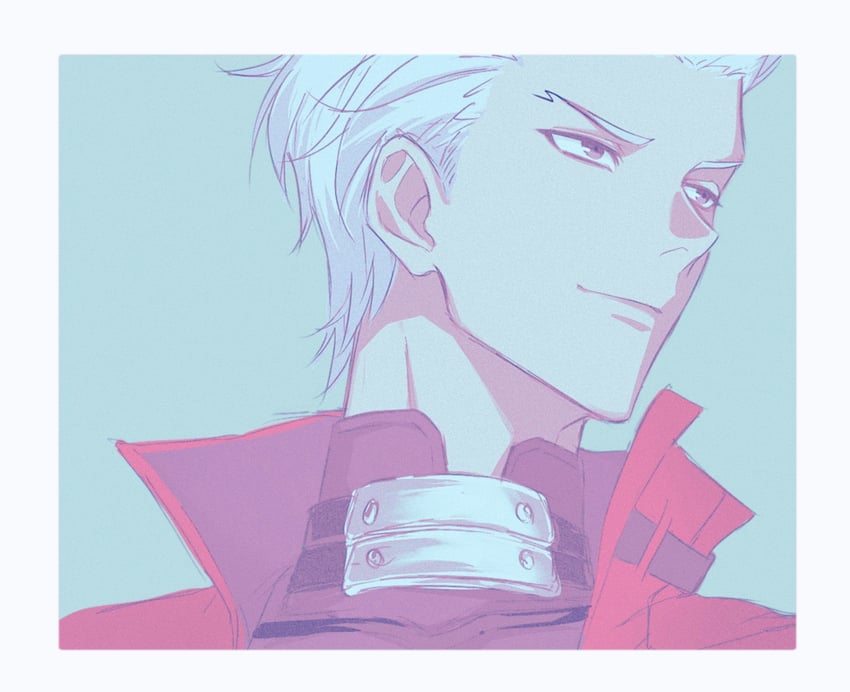 Fate/stay night、Fate系列、崩坏：星穹铁道 1名男孩 边框 闭嘴 高领 浅笑