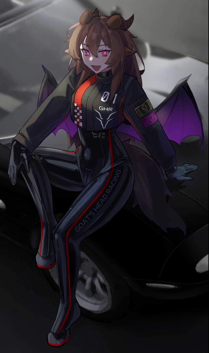 原创 :D 兽耳 黑色夹克 紧身连体衣 衣服下穿着紧身连体衣