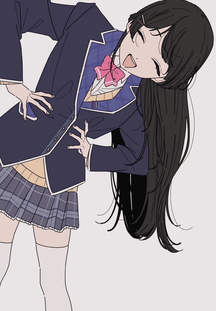 彩虹社、月之美兔、月之美兔 (第一套服装) 1名女孩 :D 黑发 西装外套 蝴蝶结