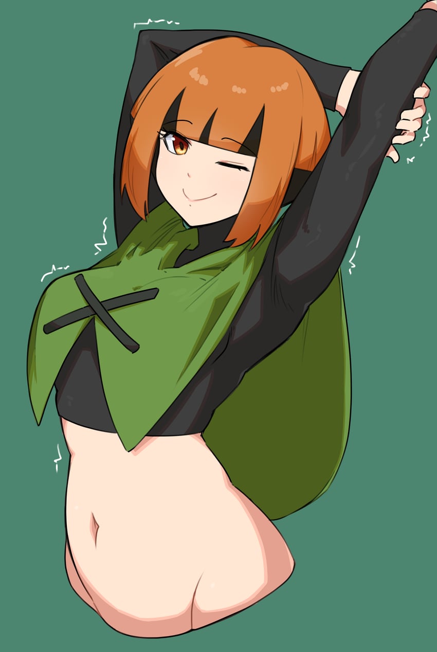 宝可梦、宝可梦 钻石/珍珠/白金、菜种 (宝可梦) 1名女孩 ;) 举起双手 黑衬衫 齐刘海