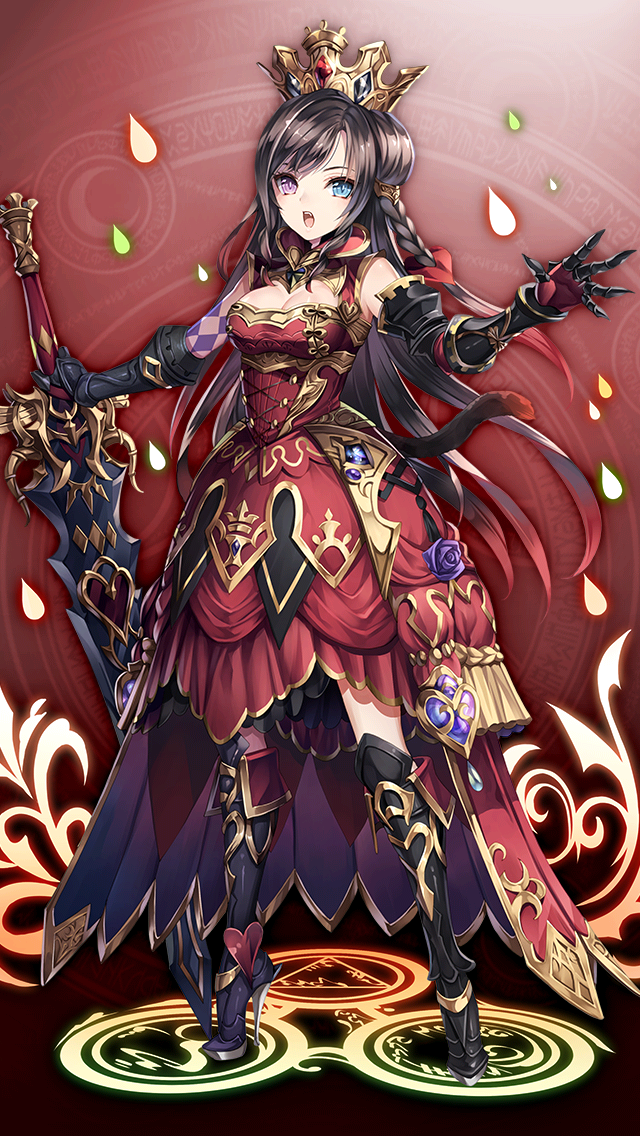 格林笔记、red queen (grimms notes) 1名女孩 铠甲 铠甲靴 铠甲裙 黑发