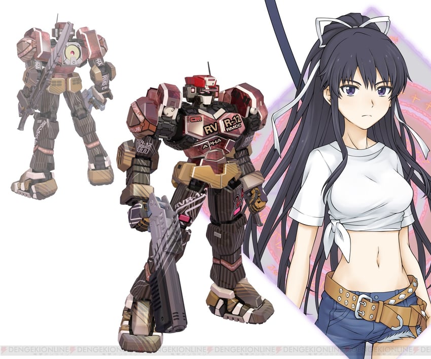 电击Online、魔法禁书目录、魔法禁书目录：虚拟战机 1名女孩 3D 不对称服装 裸臂 腰带