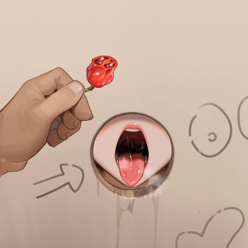 原创 1名男孩 1名女孩 箭头（符号） 辣椒 荣耀之洞