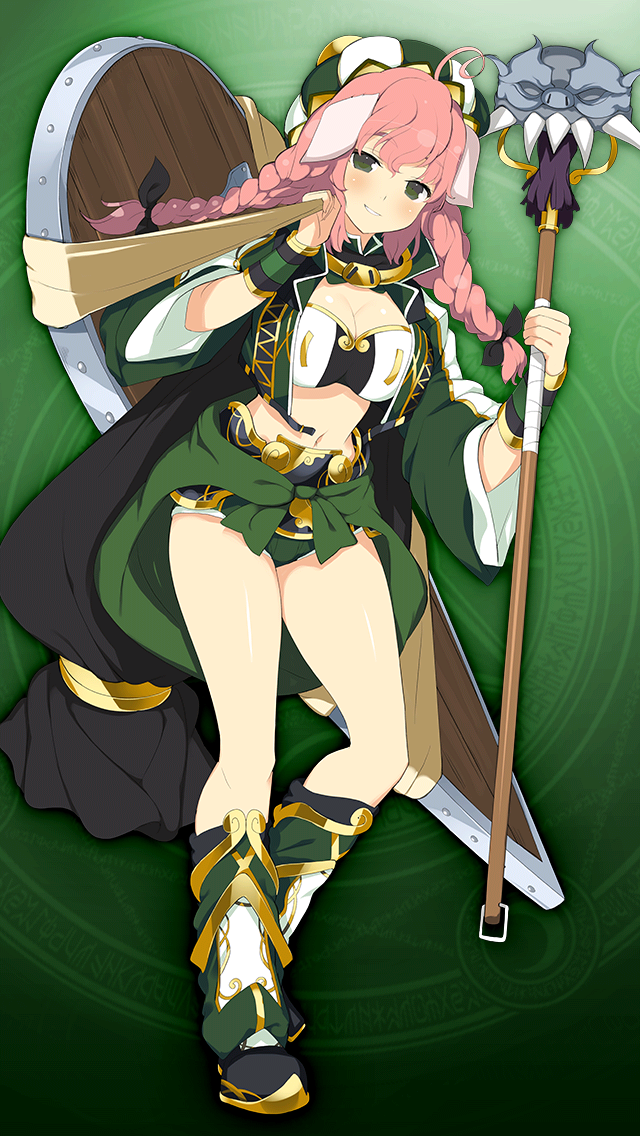 格林笔记、zhu bajie (grimms notes) 1名女孩 兽耳 辫子 乳房 乳沟