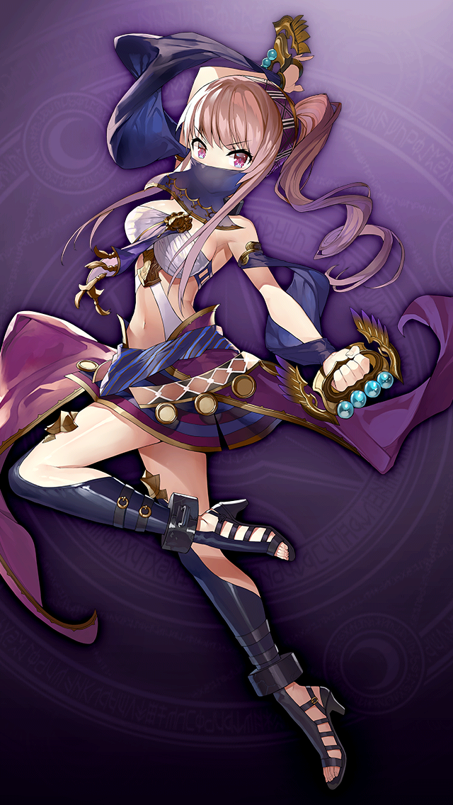 格林笔记、morgiana (grimms notes)、morgiana (original) (grimms notes) 1名女孩 阿拉伯服饰 举手 腋下 黑色靴子