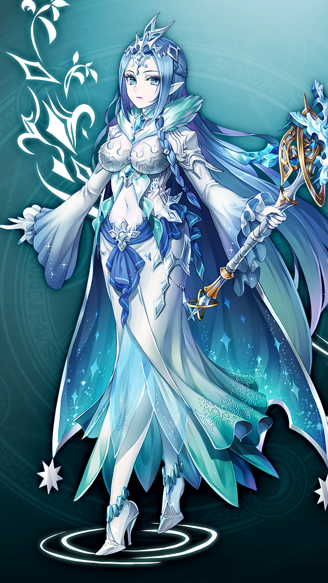 格林笔记、snow queen (grimms notes)、snow queen (original) (grimms notes) 1名女孩 蓝眼 蓝发 乳房 闭嘴