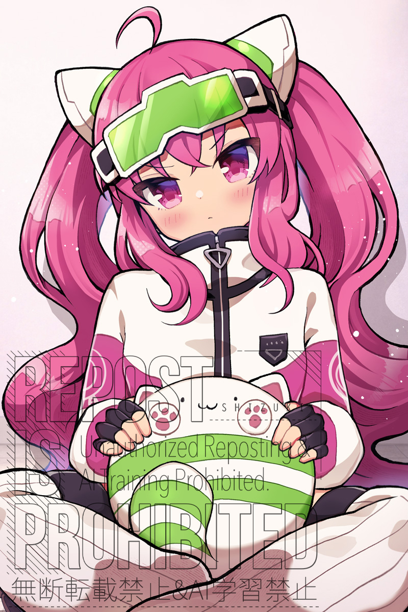 Bemani、音律炫动、Grace (Sound Voltex) 1名女孩 呆毛 动物 黑色手套 脸红
