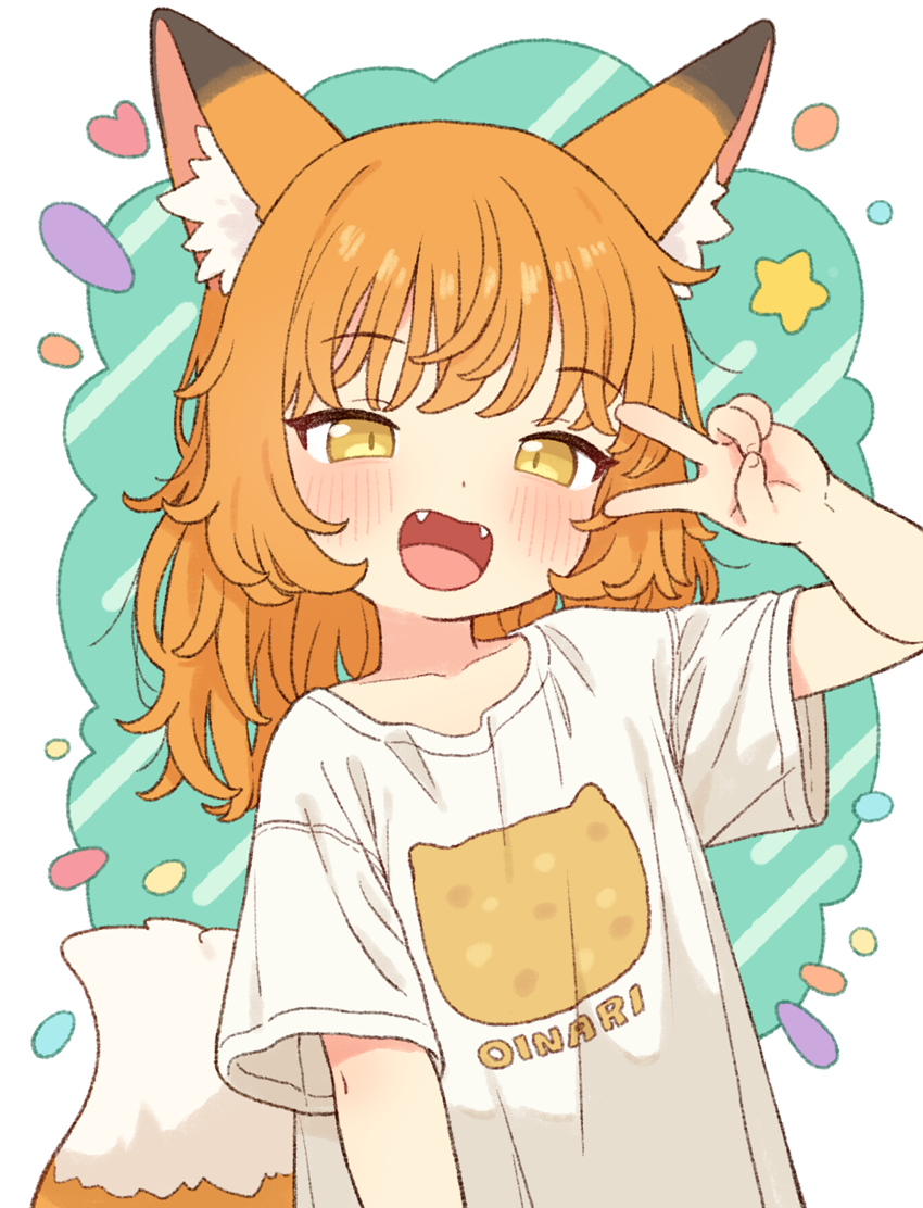 原创 1名女孩 :D 兽耳毛 兽耳 脸红