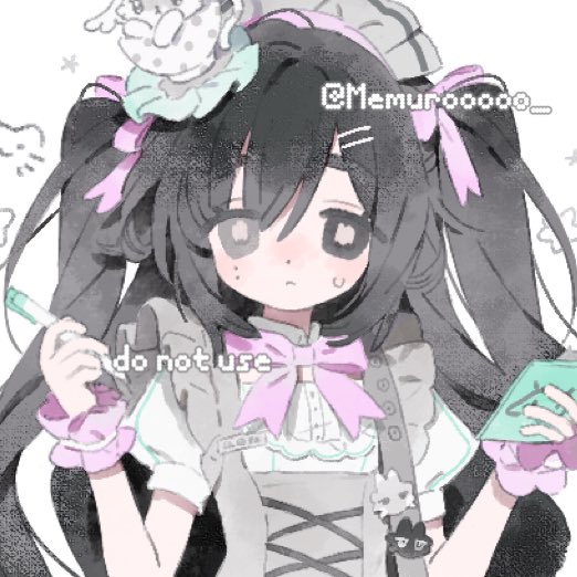 原创 1名女孩 动物饰品 作者名 黑瞳 黑发