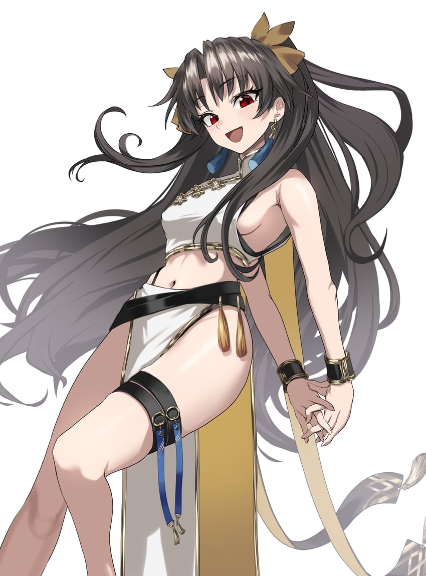 Fate/Grand Order、Fate系列、伊什塔尔 (Fate) 1名女孩 黑发 乳房 旗袍 中国风服饰