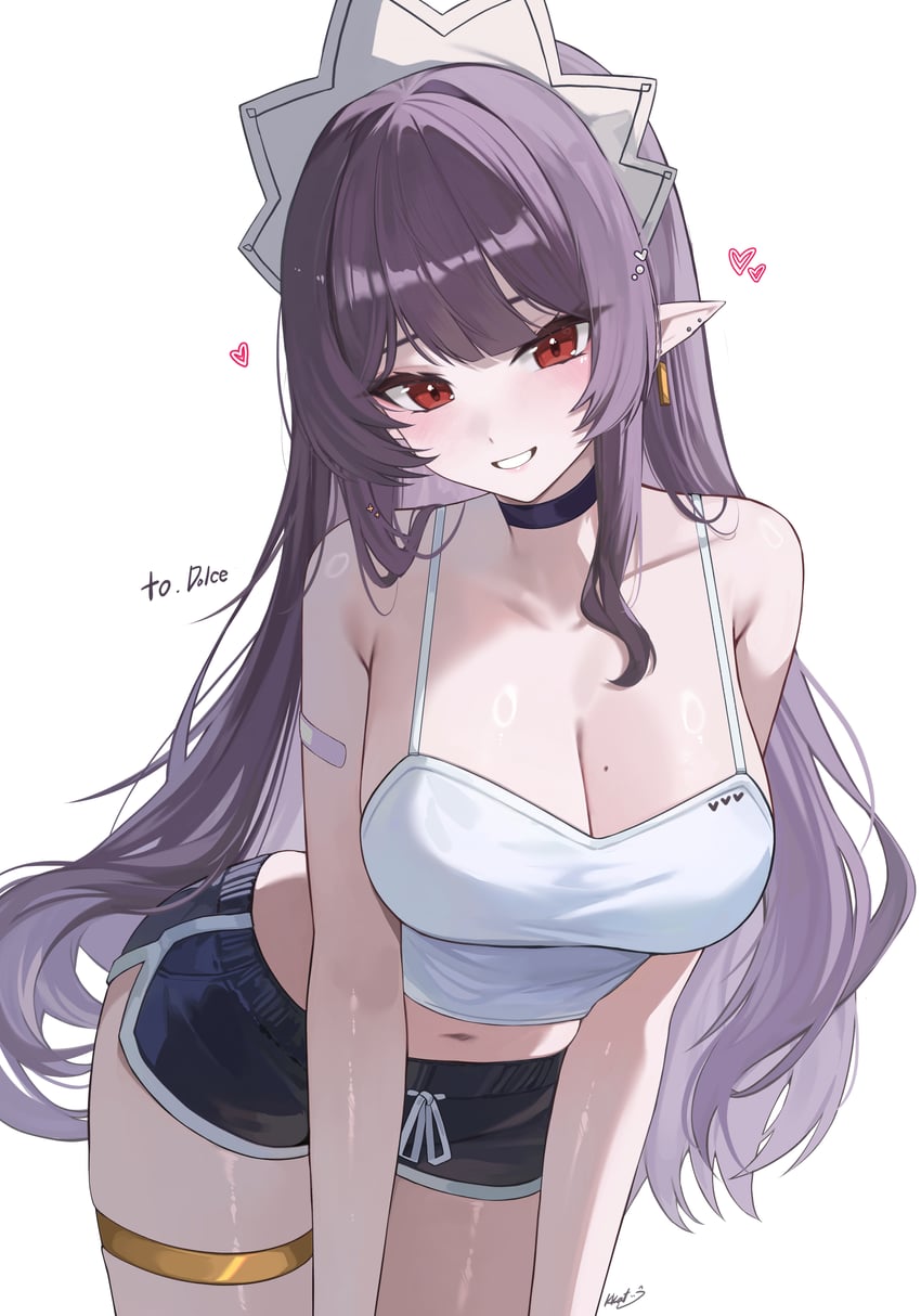 原创 1名女孩 创可贴 肩上的绷带 裸臂 露肩